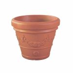 festooned pot - rotational pots - decorative outdoor pot