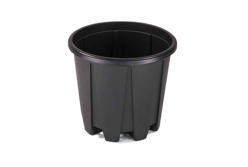 Vaso Quadrato Terrazzo Akro Mils TES24000A34, 61 Cm, Arenaria – Plastica Resistente UV Con Fori Di Drenaggio