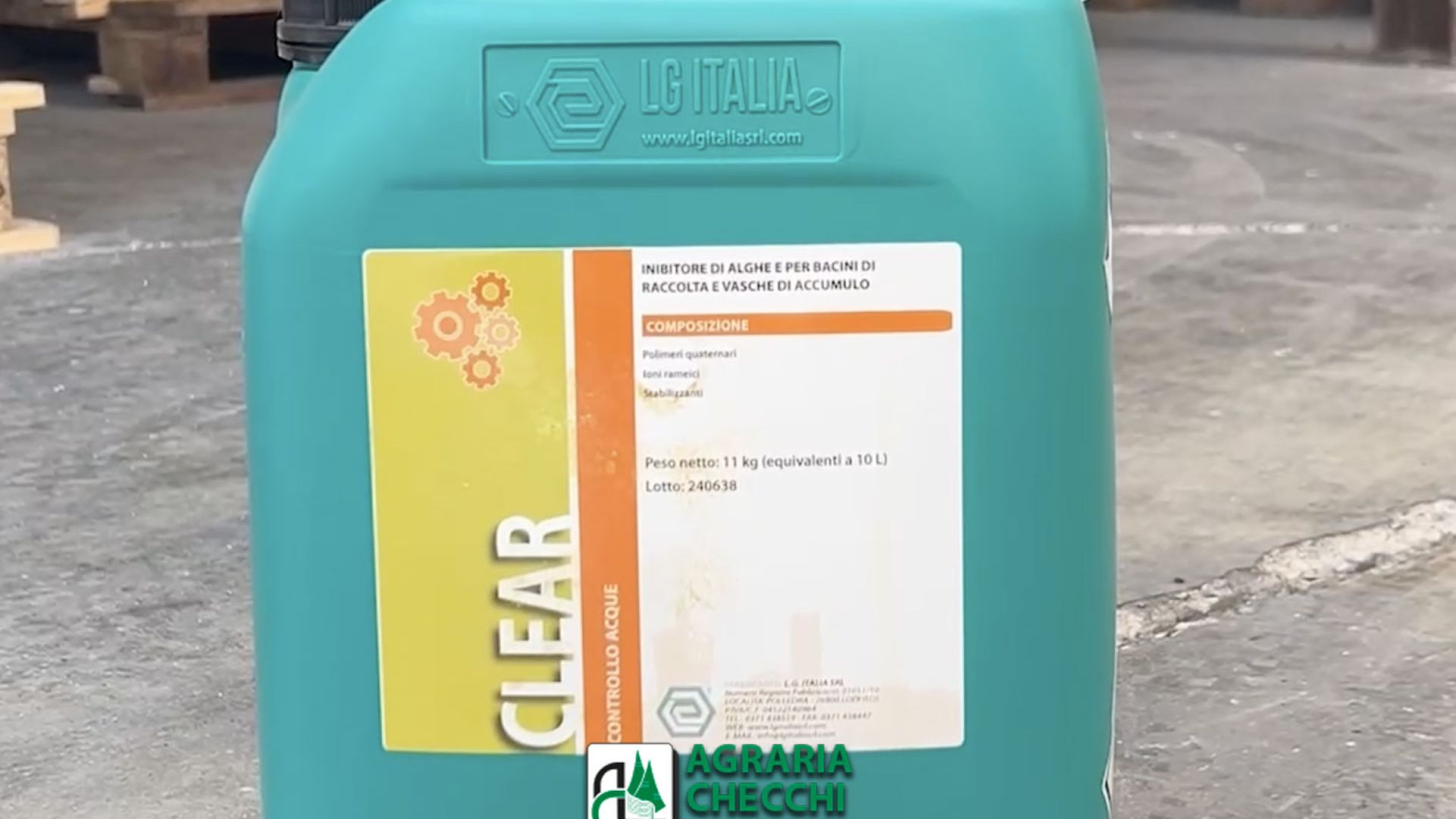 Clear inibitore di alghe